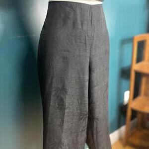 Vintage 1990s Tommy Bahama 100% Silk Cropped Pants Size 6
